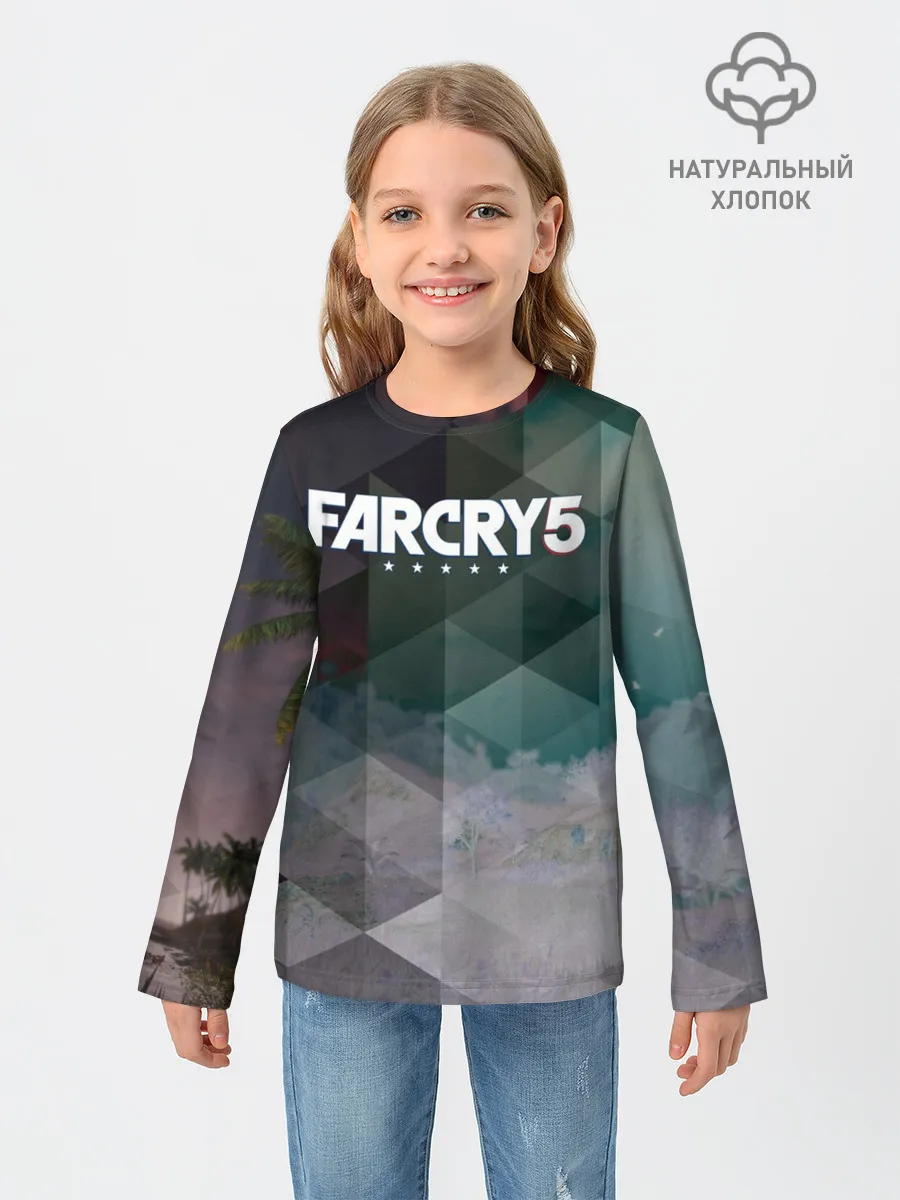 Детский лонгслив / FarCry polygon