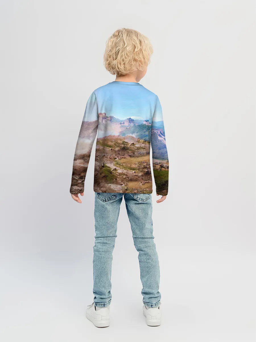 Детский лонгслив / Танки