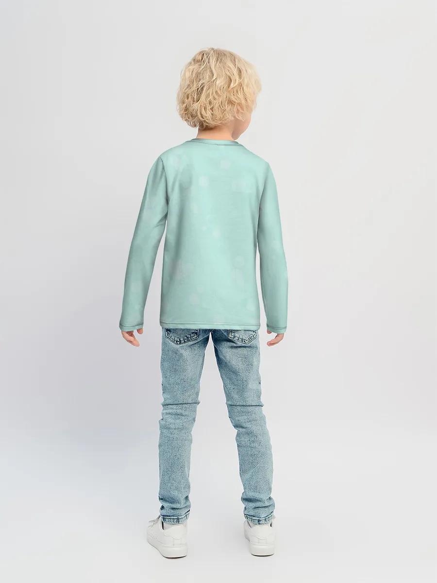 Детский лонгслив / Мопсы