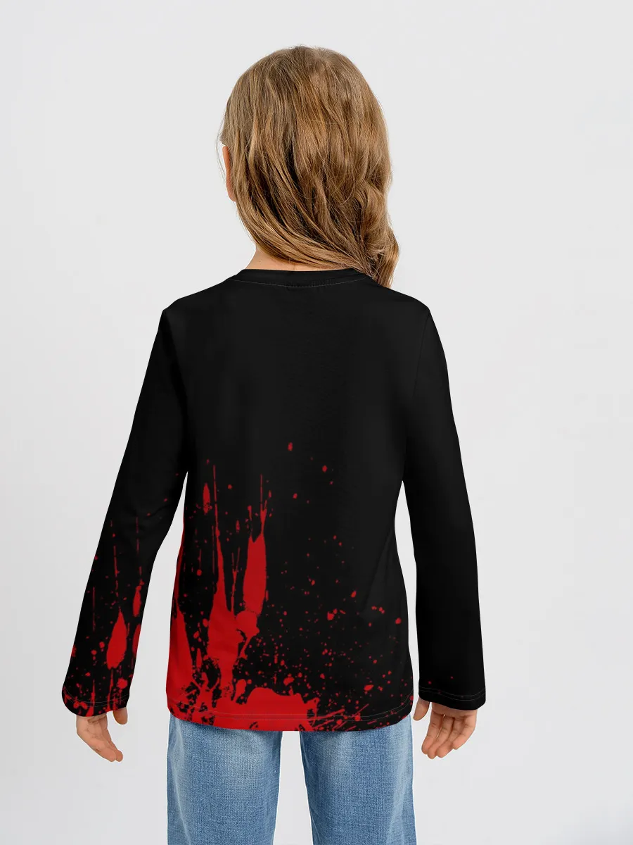 Детский лонгслив / Goblin Slayer на Японском