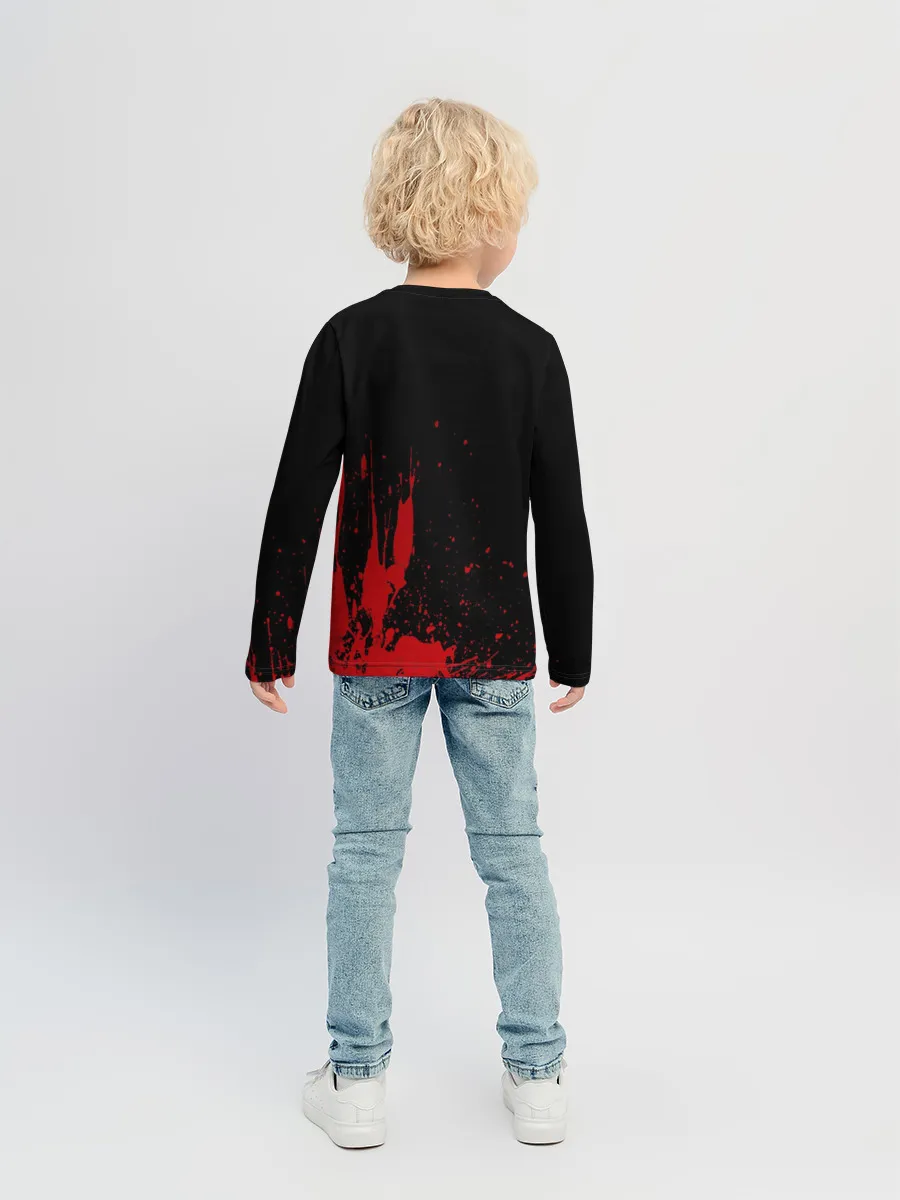 Детский лонгслив / Goblin Slayer на Японском