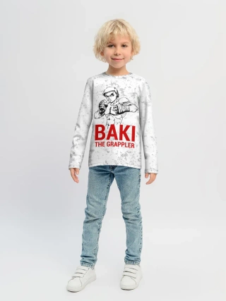 Детский лонгслив / Baki the Grappler