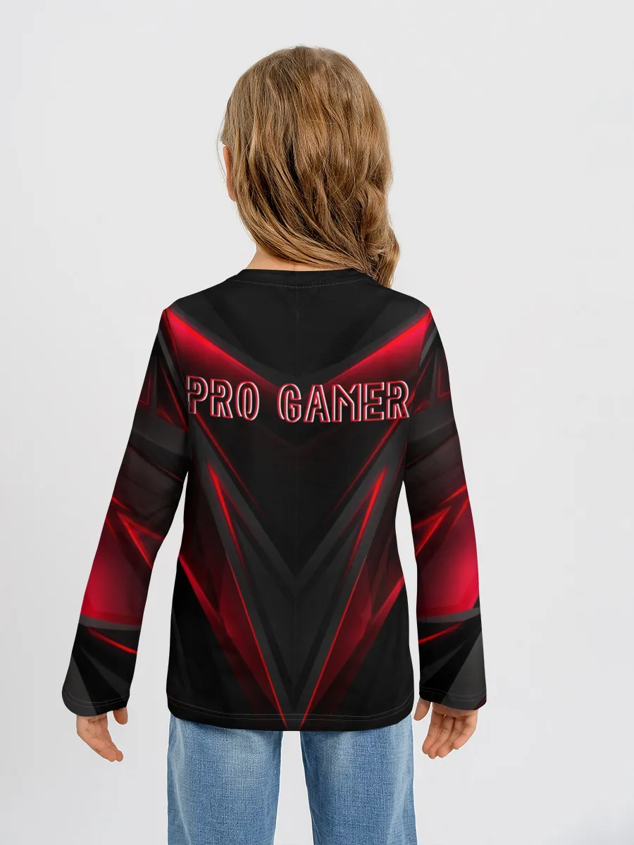 Детский лонгслив / Pro Gamer