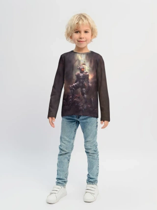 Детский лонгслив / Goblin Slayer darkness