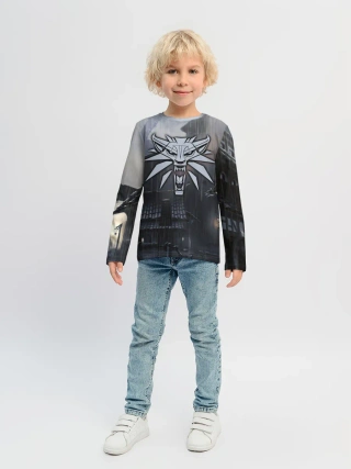 Детский лонгслив / The Witcher 3: Wild Hunt