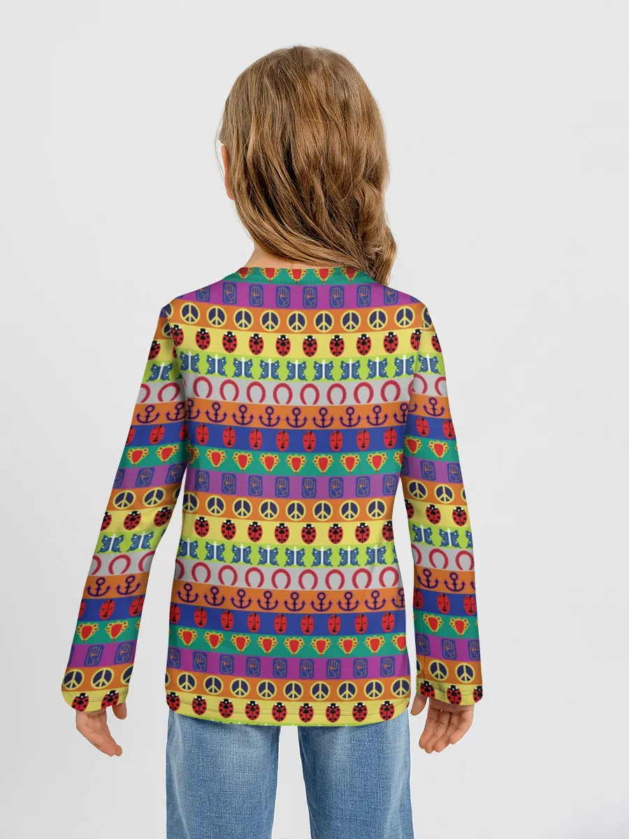 Детский лонгслив / JoJos Bizarre Adventure Logo