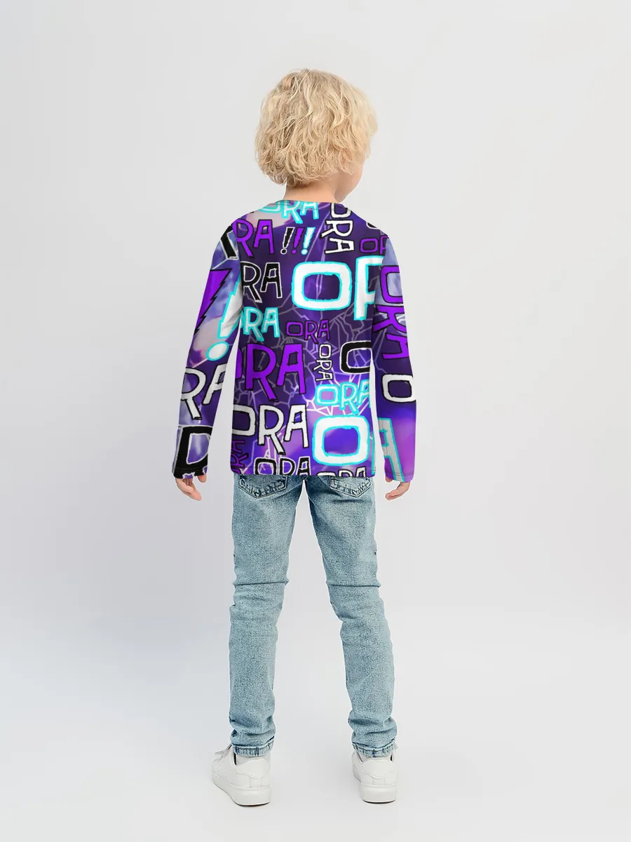 Детский лонгслив / Ora Ora Ora!!!