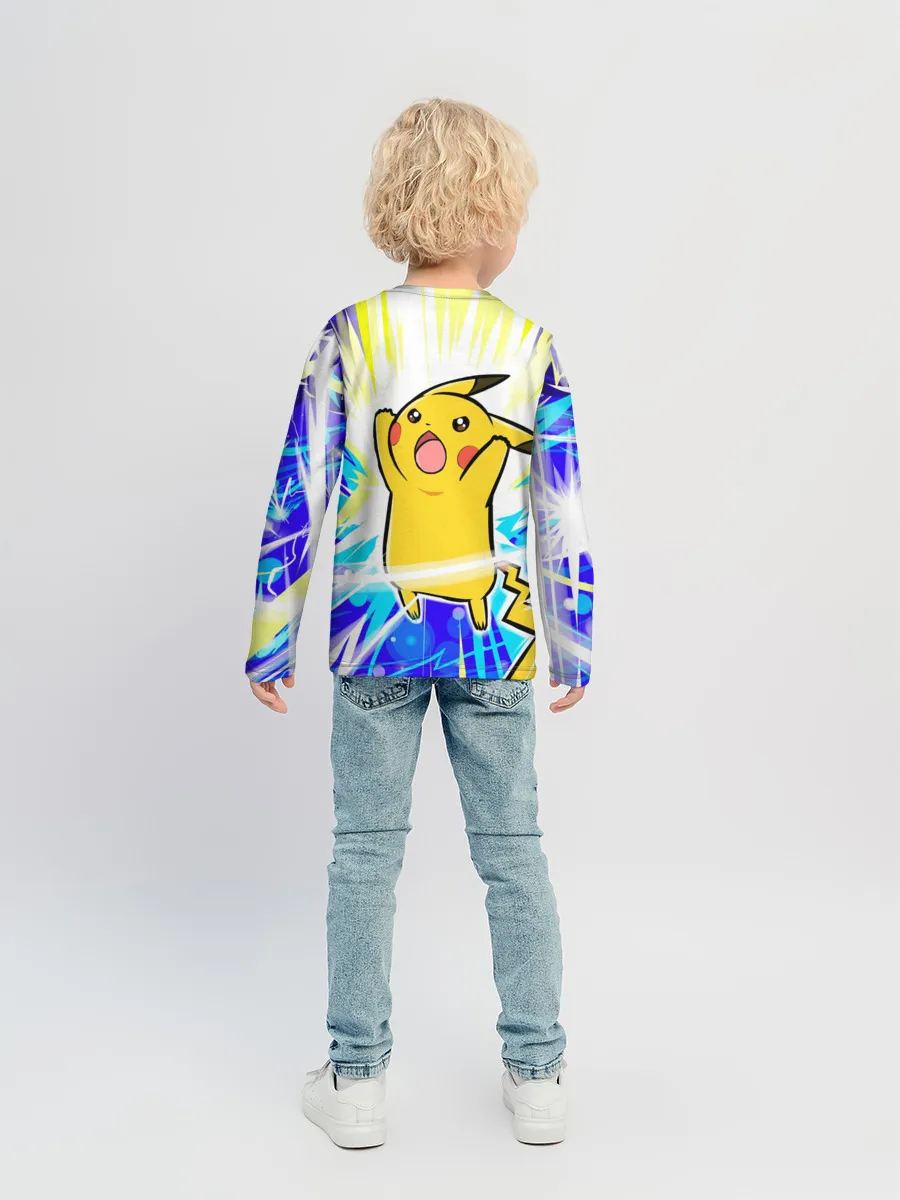 Детский лонгслив / Пикачу