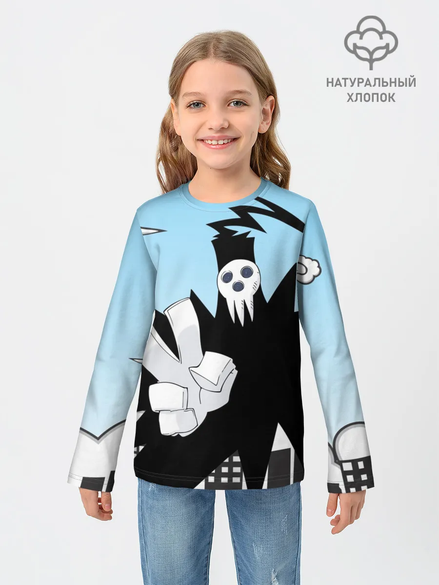 Детский лонгслив / Soul Eater - Shinigami