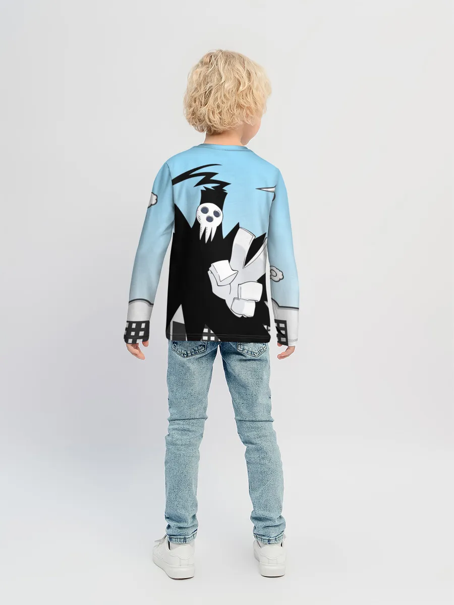 Детский лонгслив / Soul Eater - Shinigami