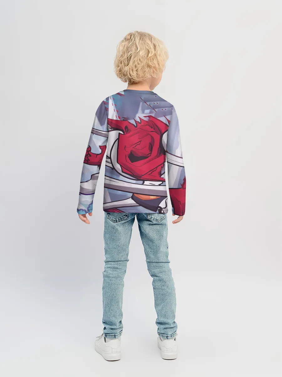 Детский лонгслив / Скелет