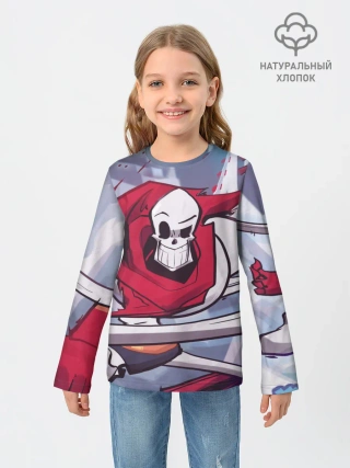 Детский лонгслив / Скелет