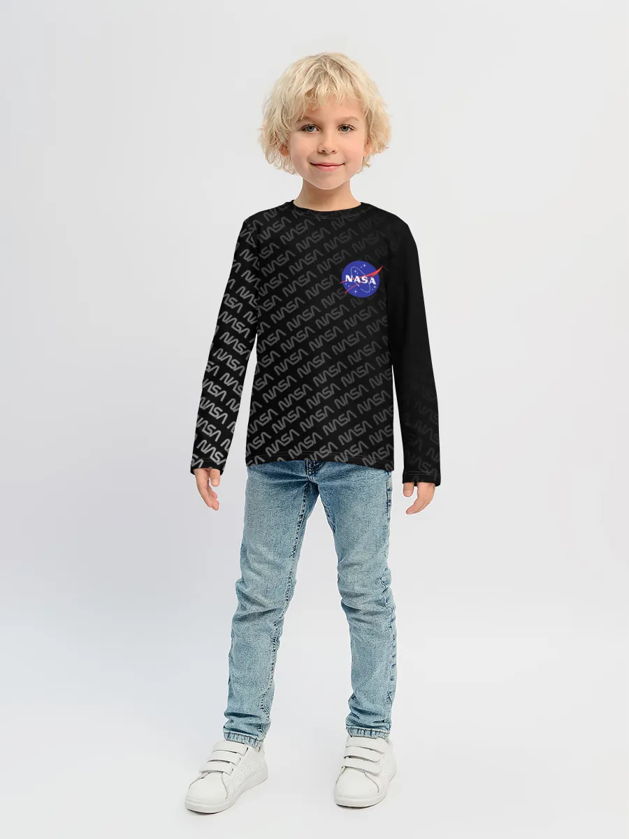 Детский лонгслив / NASA