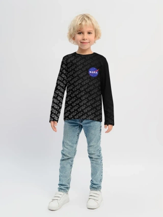 Детский лонгслив / NASA