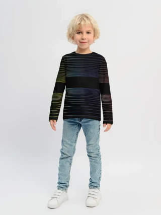 Детский лонгслив / Полоски
