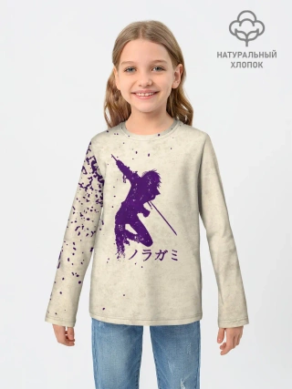 Детский лонгслив / Силуэт БЕЗДОМНОГО БОГА