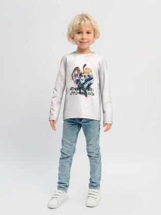 Детский лонгслив / Персонажи БЕЗДОМНОГО БОГА