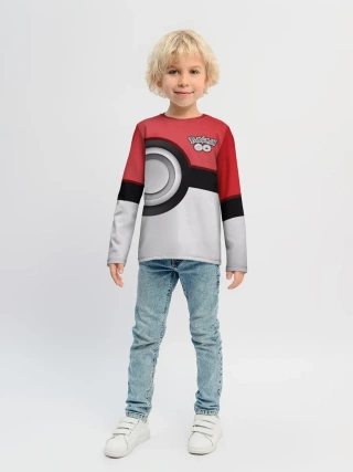 Детский лонгслив / Pokemon GO