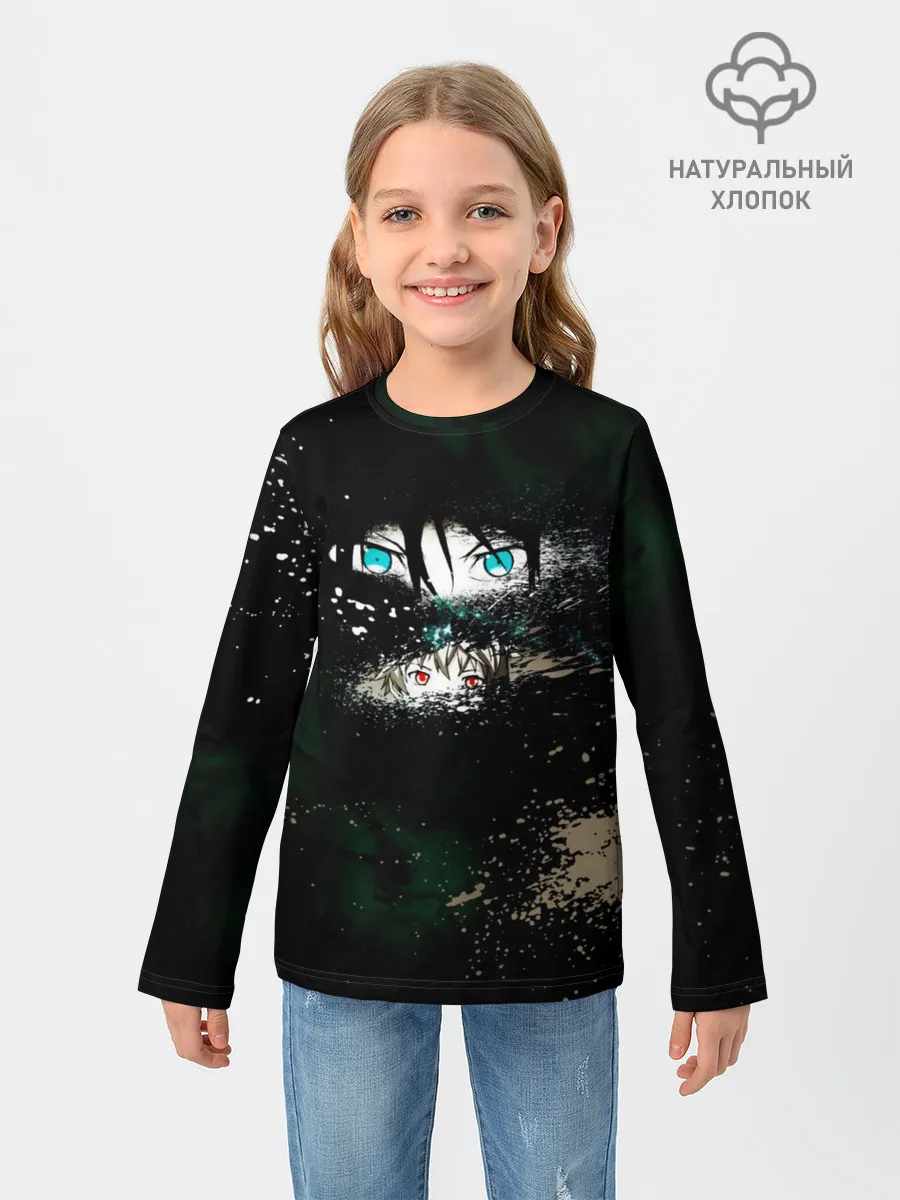 Детский лонгслив / Глаза Ябоку. БЕЗДОМНЫЙ БОГ