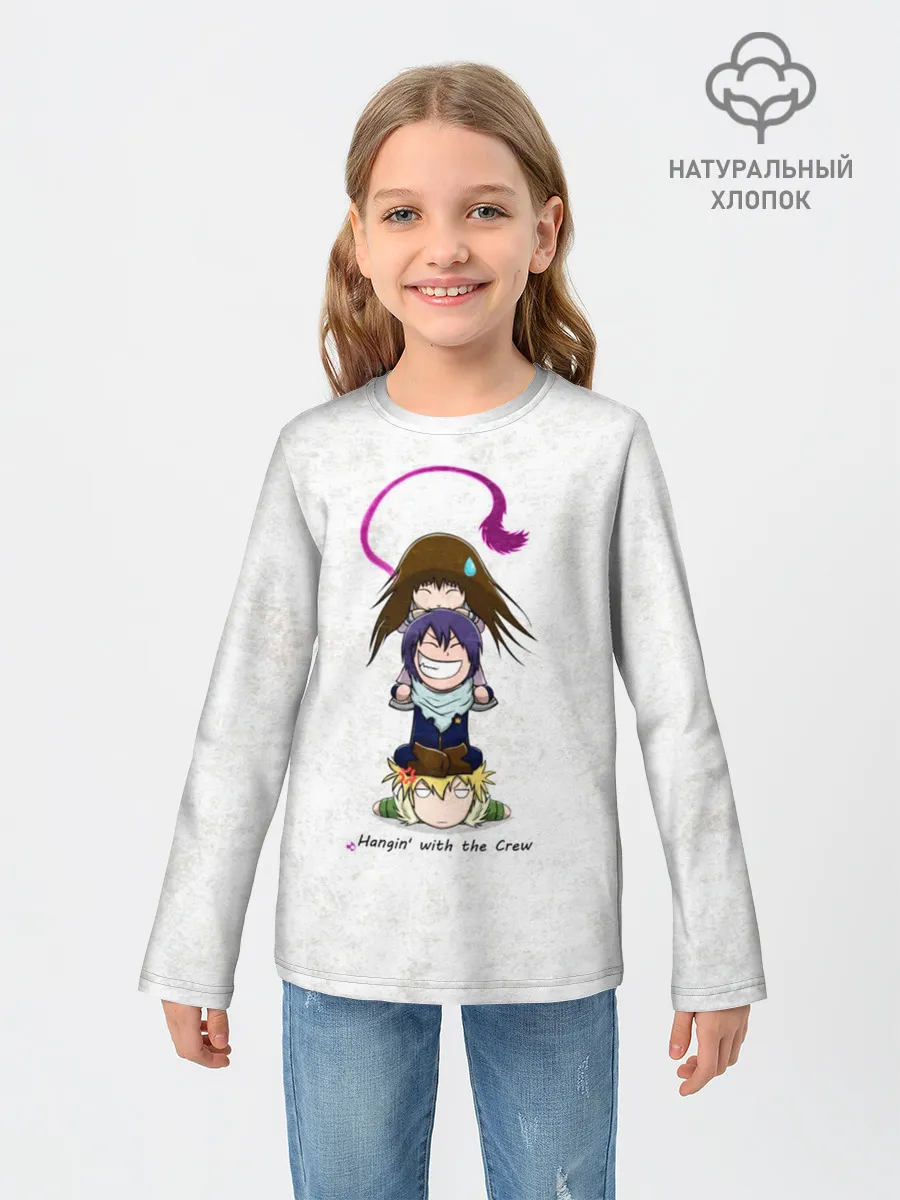 Детский лонгслив / Милашные Ято, Юкинэ и Хиёри