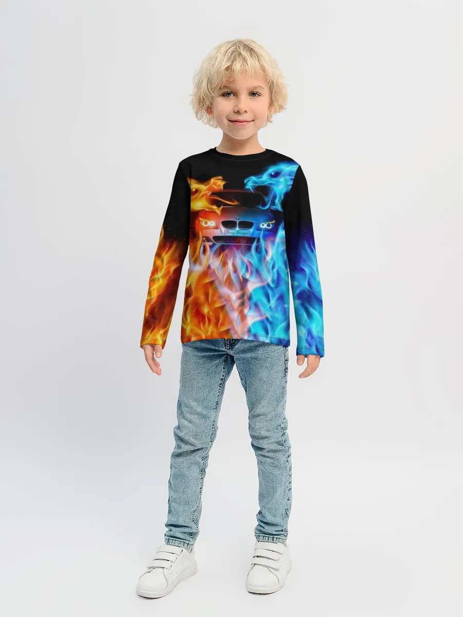 Детский лонгслив / BMW
