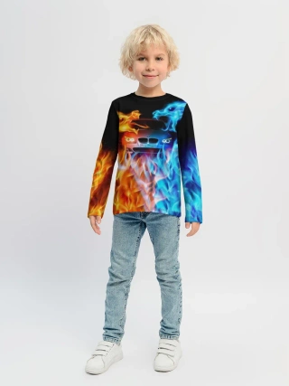 Детский лонгслив / BMW