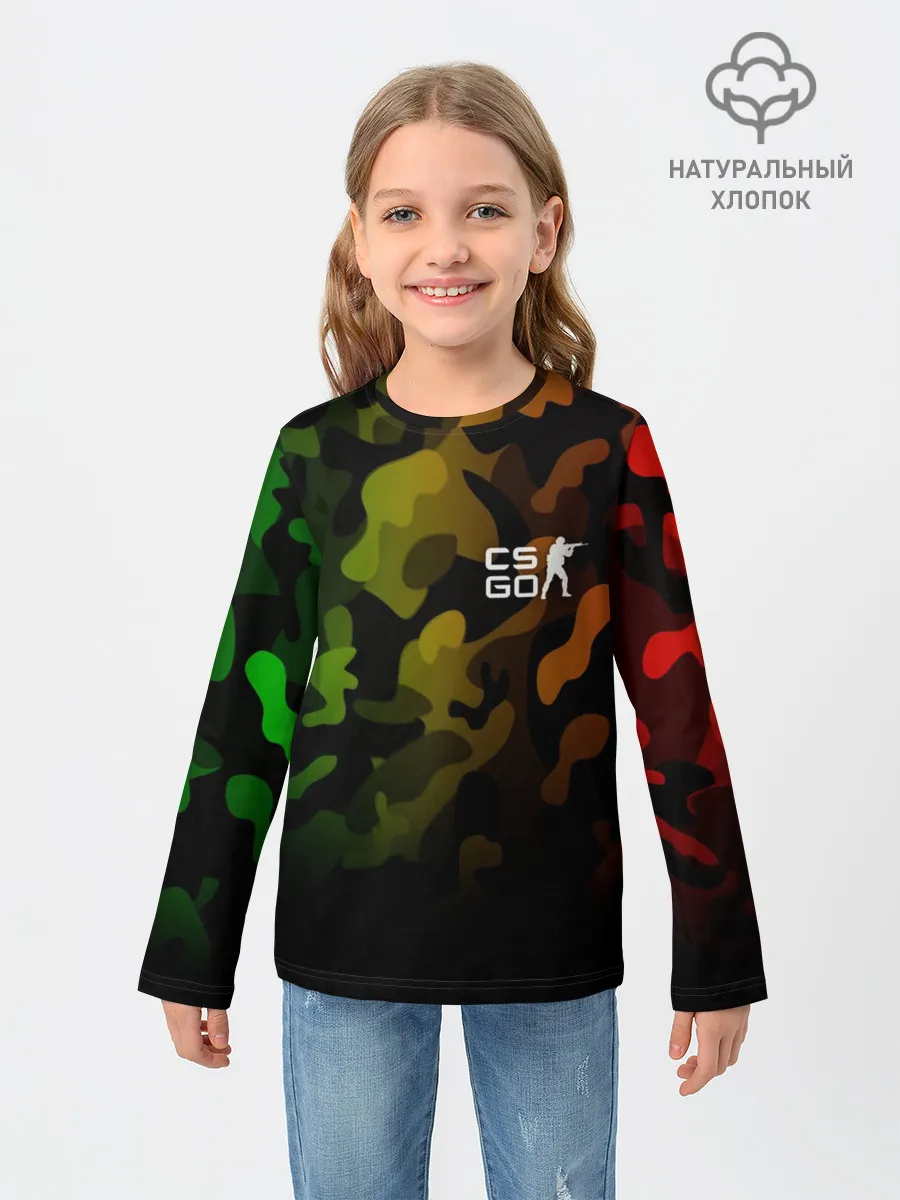 Детский лонгслив / CS GO