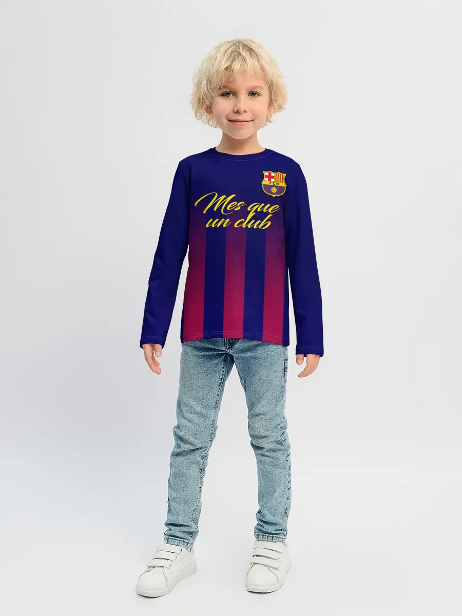 Детский лонгслив / Барселона