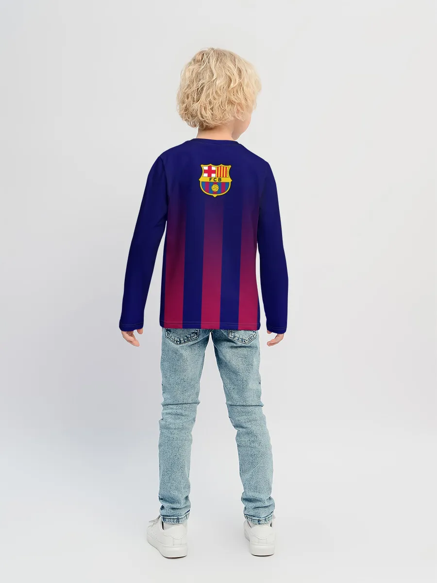 Детский лонгслив / Барселона