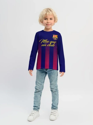 Детский лонгслив / Барселона