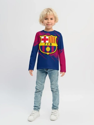 Детский лонгслив / Барселона