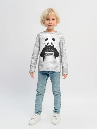 Детский лонгслив / BAD PANDA