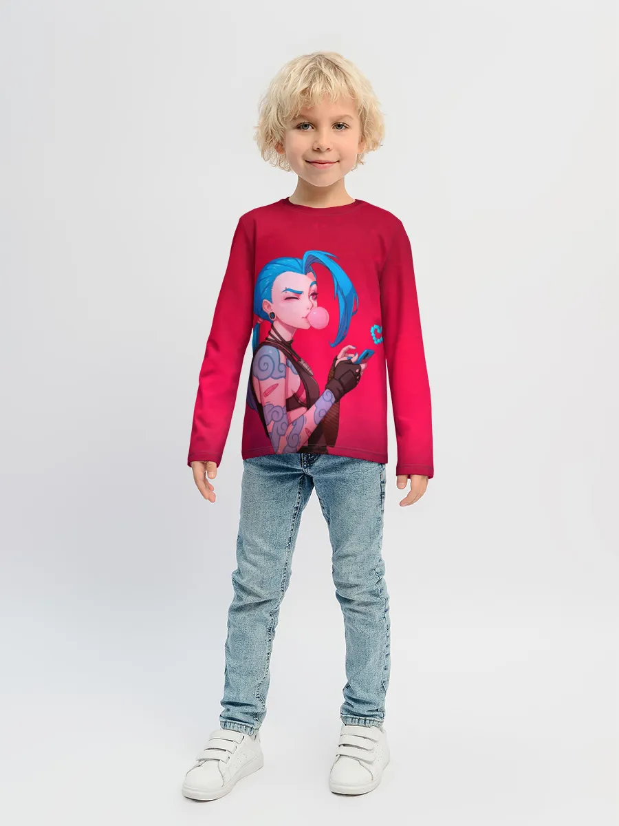 Детский лонгслив / Jinx in love