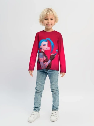 Детский лонгслив / Jinx in love