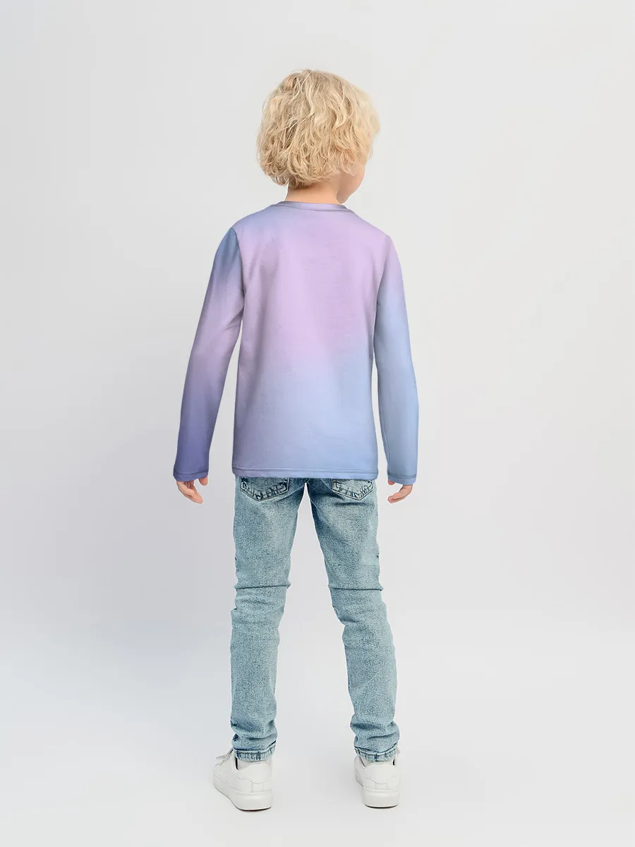 Детский лонгслив / Lions love