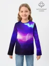 Детский лонгслив / Космическое сияние