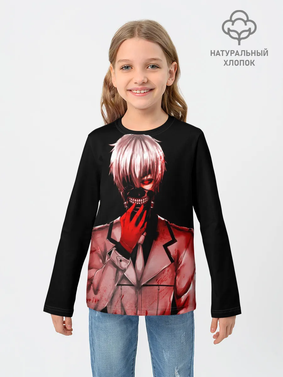 Детский лонгслив / Канеки Кен