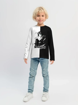 Детский лонгслив / БЕЗДОМНЫЙ БОГ. Черное и Белое