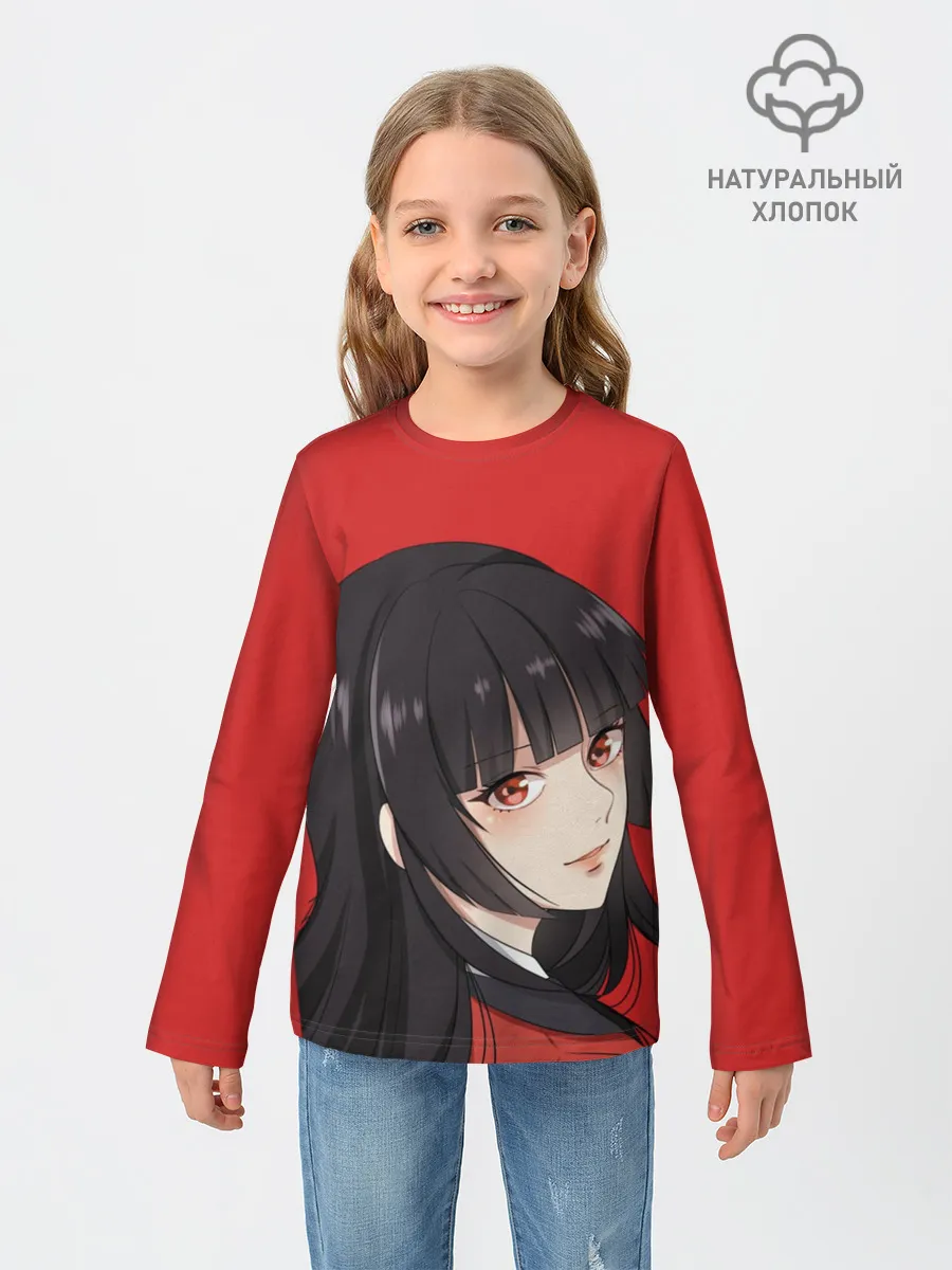 Детский лонгслив / Kakegurui Red