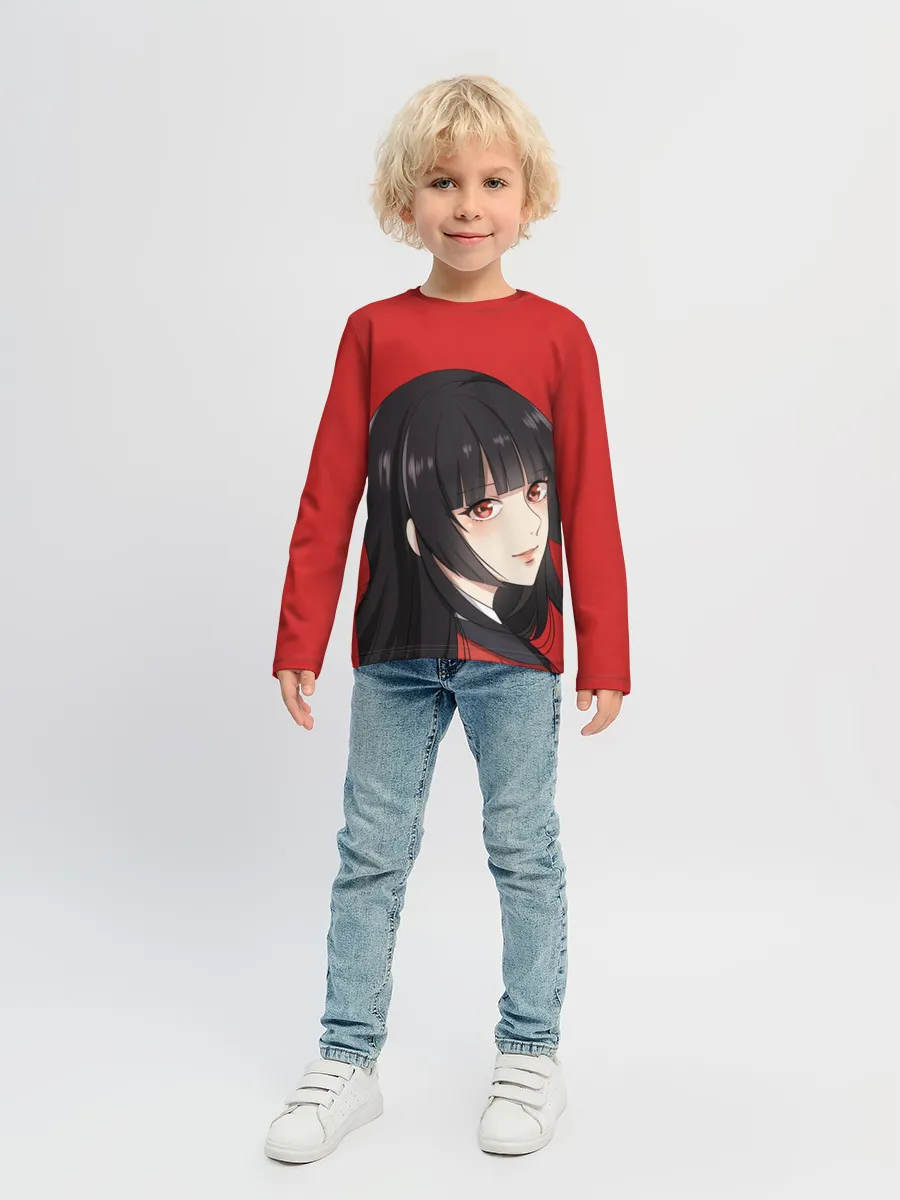 Детский лонгслив / Kakegurui Red