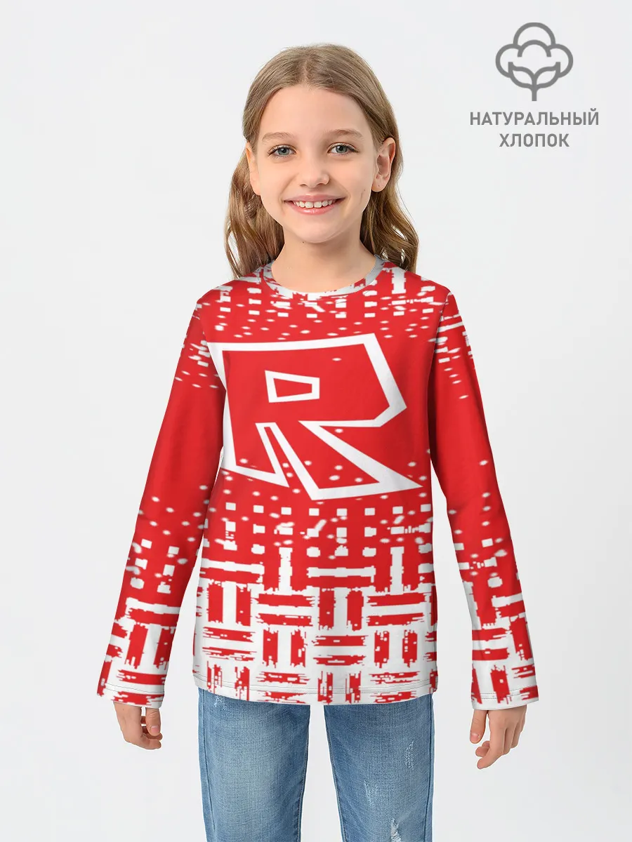 Детский лонгслив / Roblox