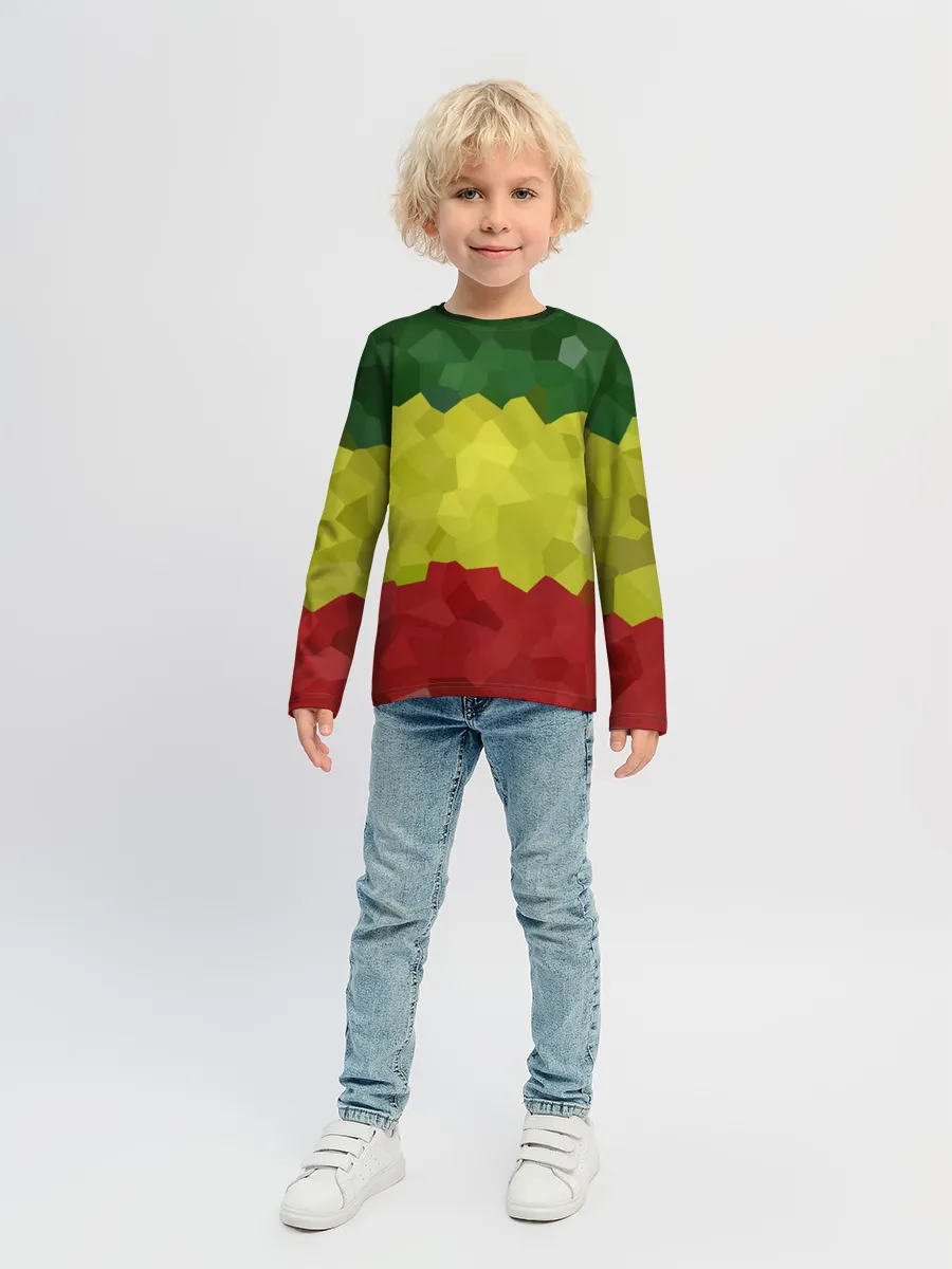 Детский лонгслив / Эфиопия