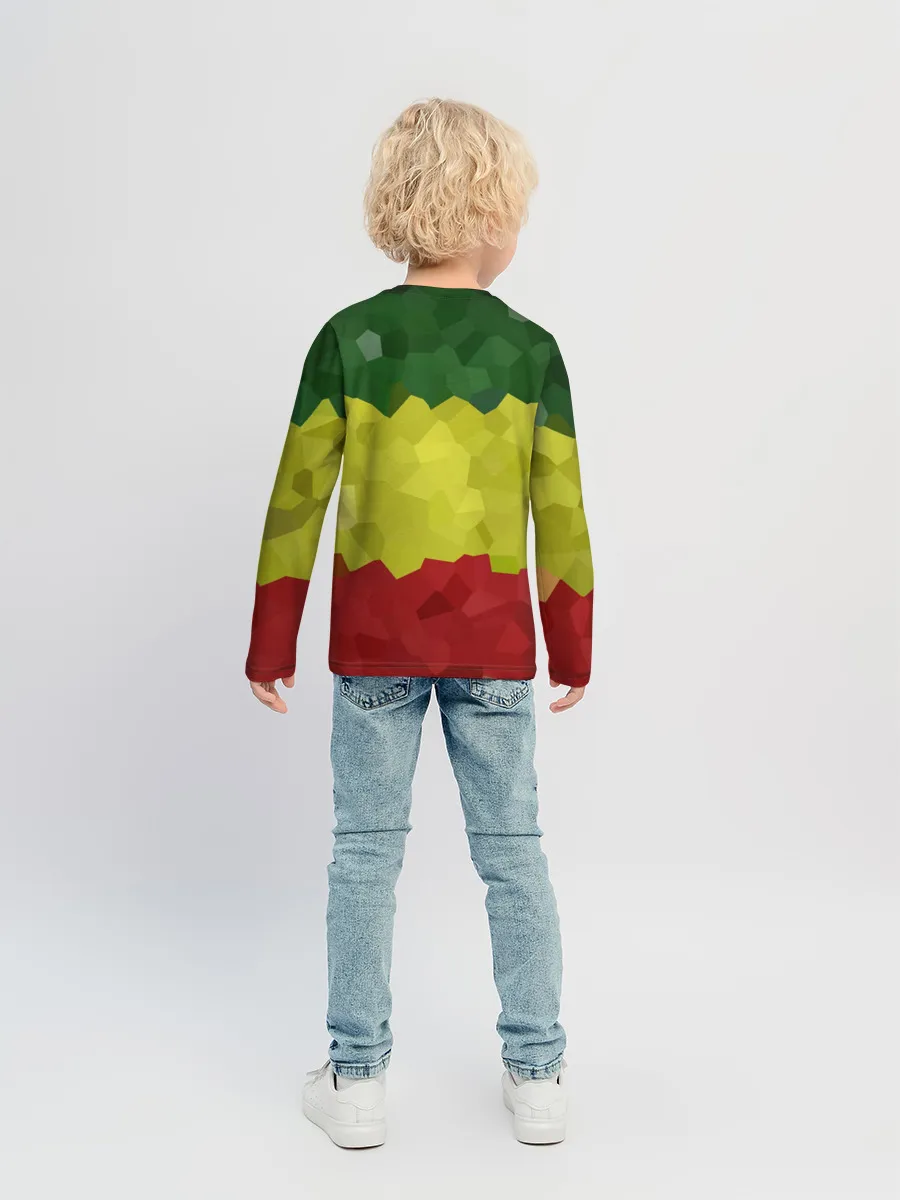 Детский лонгслив / Эфиопия