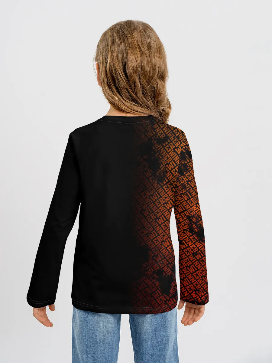 Детский лонгслив / PUBG