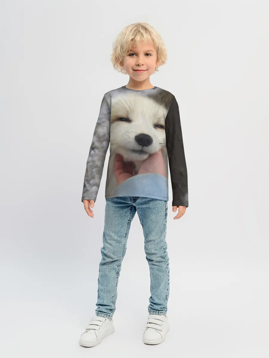 Детский лонгслив / Лисенок