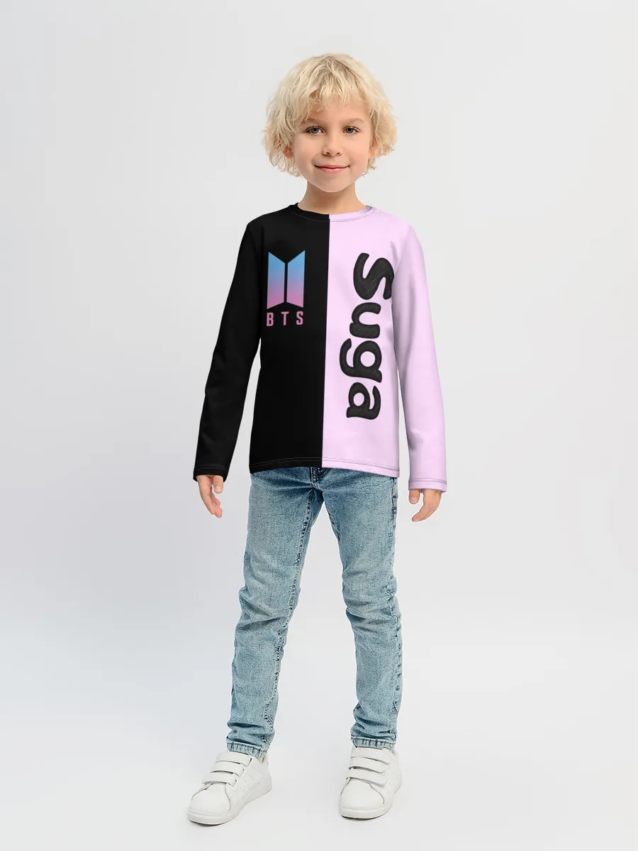 Детский лонгслив / BTS Suga