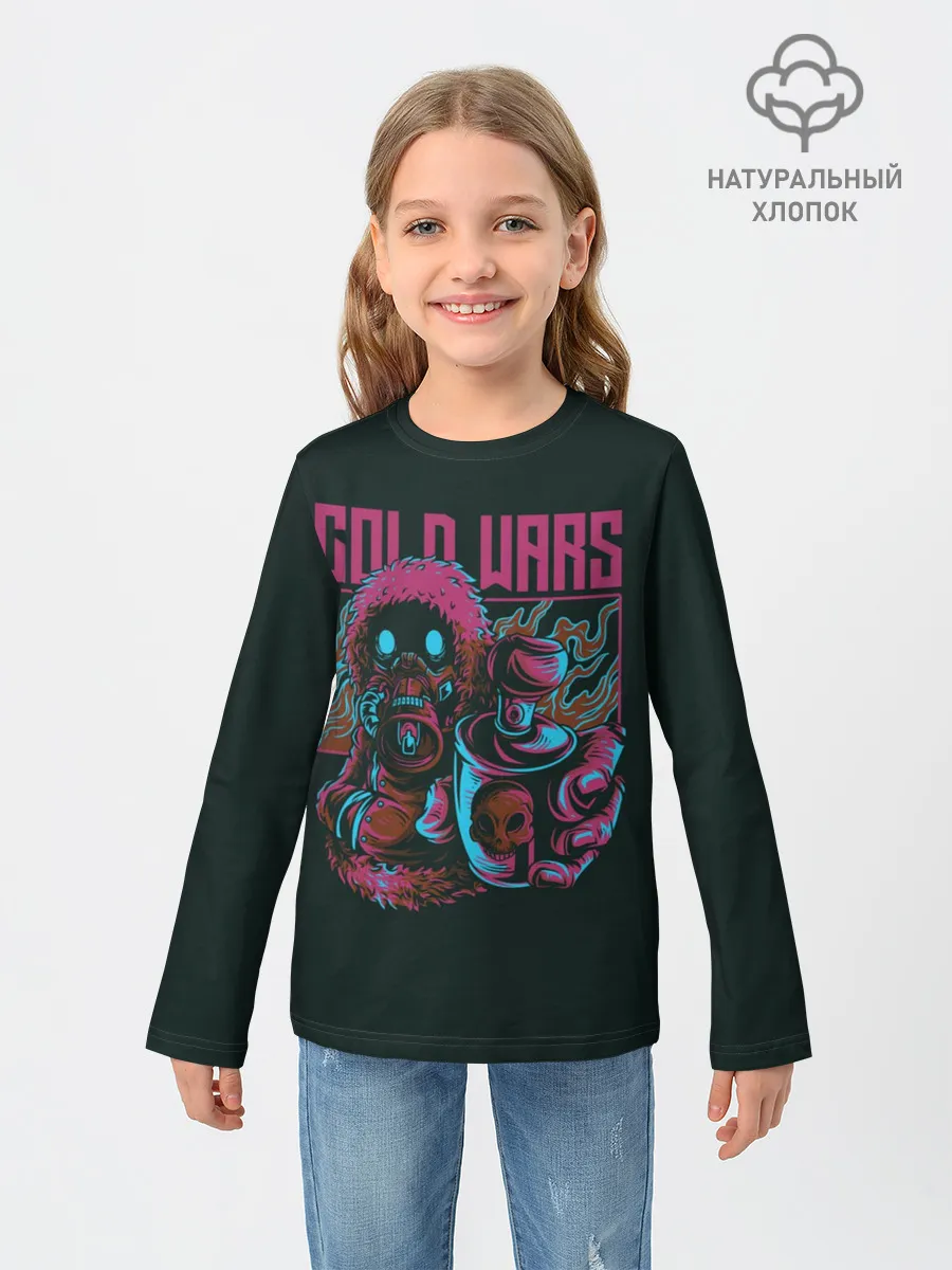 Детский лонгслив / Граффити