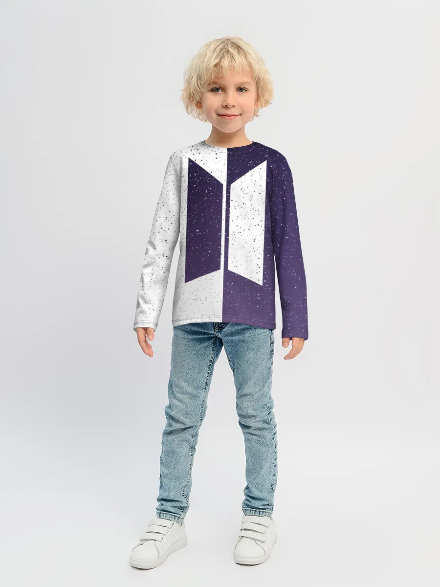 Детский лонгслив / BTS STARS