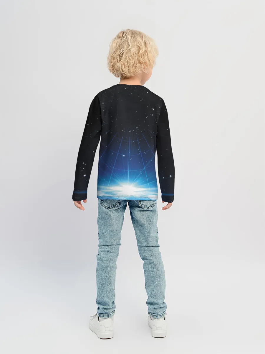 Детский лонгслив / Metro