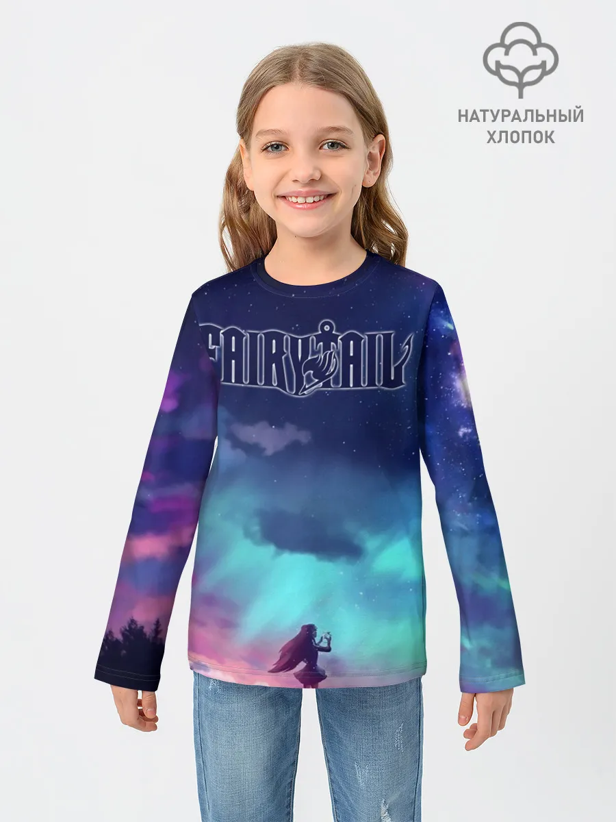 Детский лонгслив / Фейри Тейл рассвет